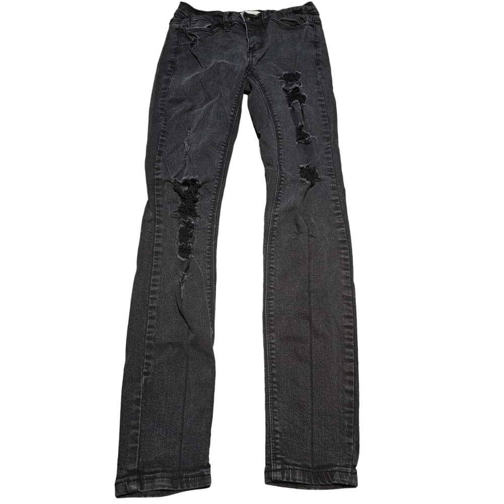 Mudd Low Rise Skinny Distressed Denim Jeans